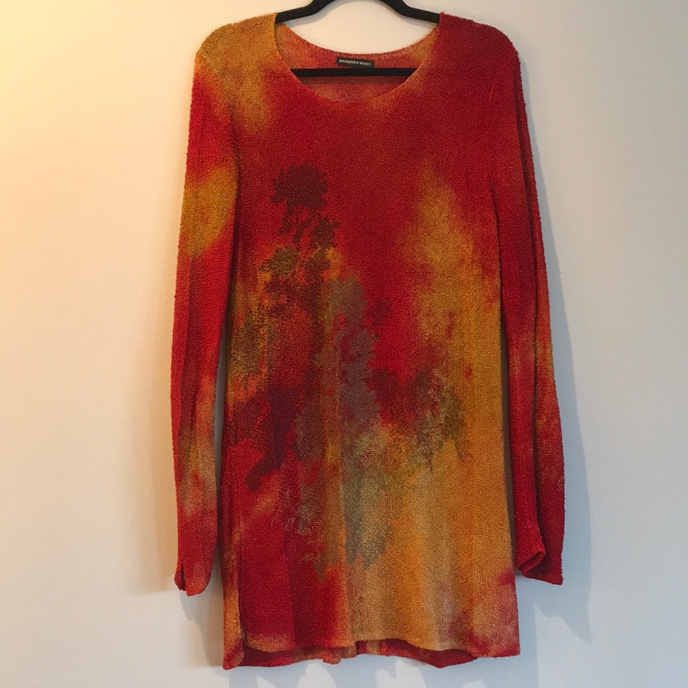 Eccentric⚡️long sleeve tunic knit blouse